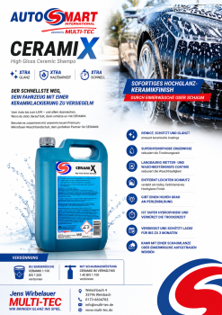 Preview: AUTOSMART "CeramiX" High Gloss Ceramic Shampoo